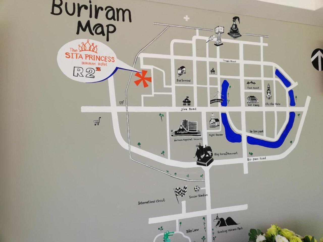 Rinradee Place Buriram Exteriér fotografie